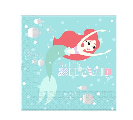 Ariel kleine zeemeermin servetten